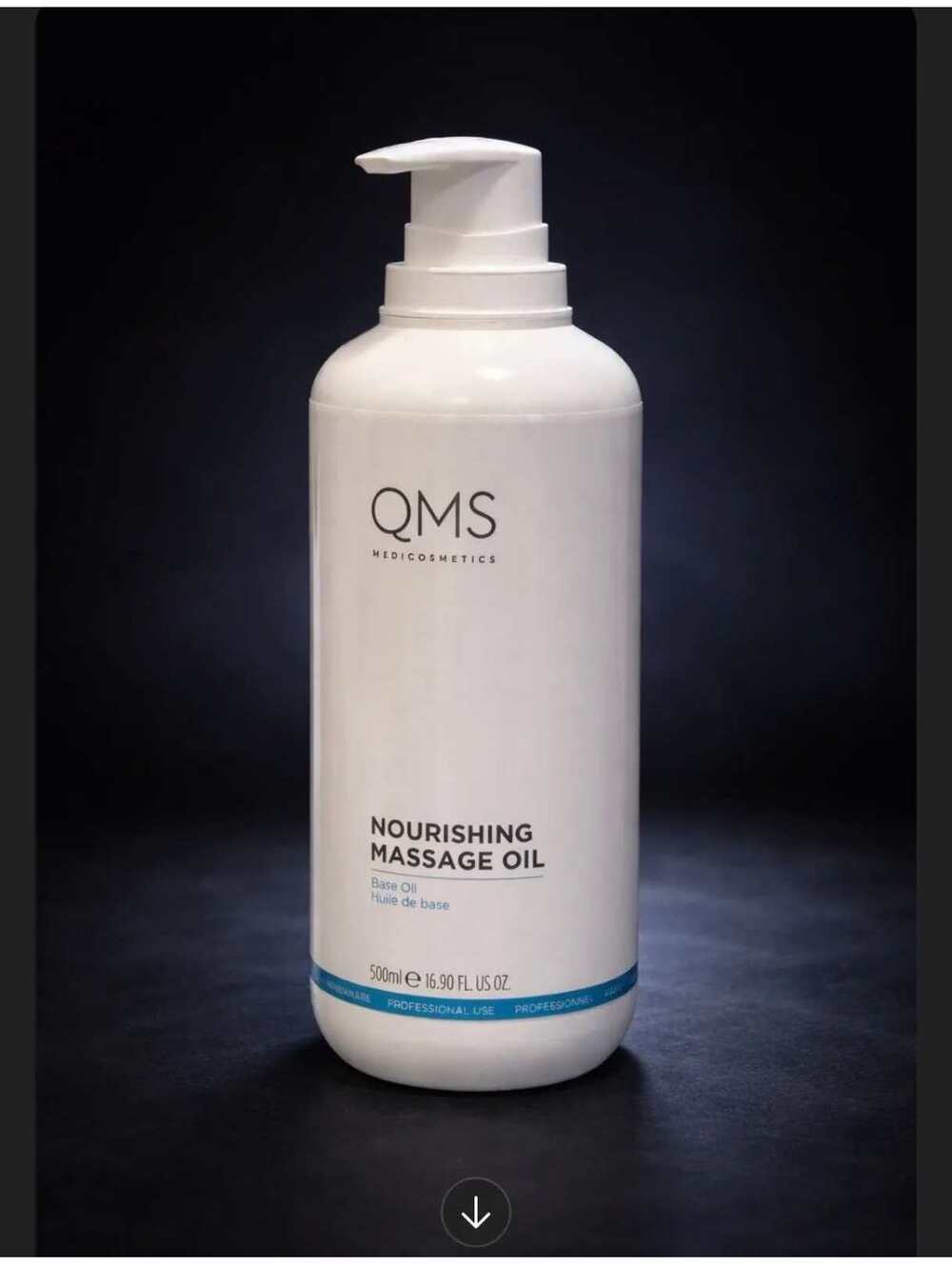 QMS Nourishing Massage Oil 500ml